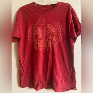 Vtg UFC MMA Elite T-shirt Large Y2K Vintage Distressed Logo Red Short Sleeve